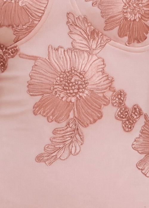 Blissful Moments Maxi Dress - Peach - Dressmezee