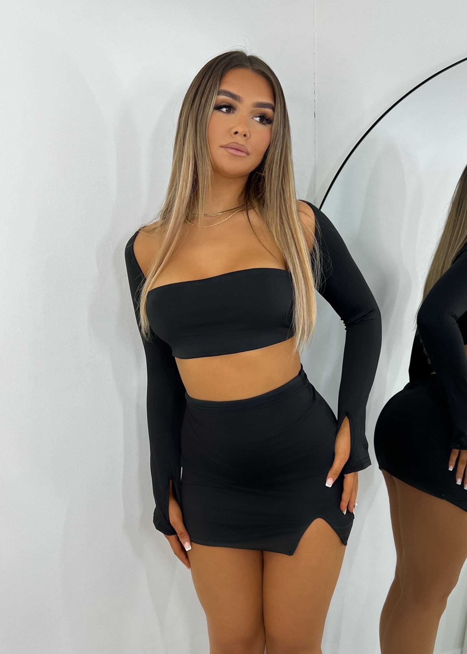 Good Karma Two Piece - Black – Dressmezee