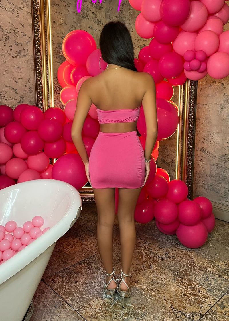 Story of Us Corsage Two Piece - Pink