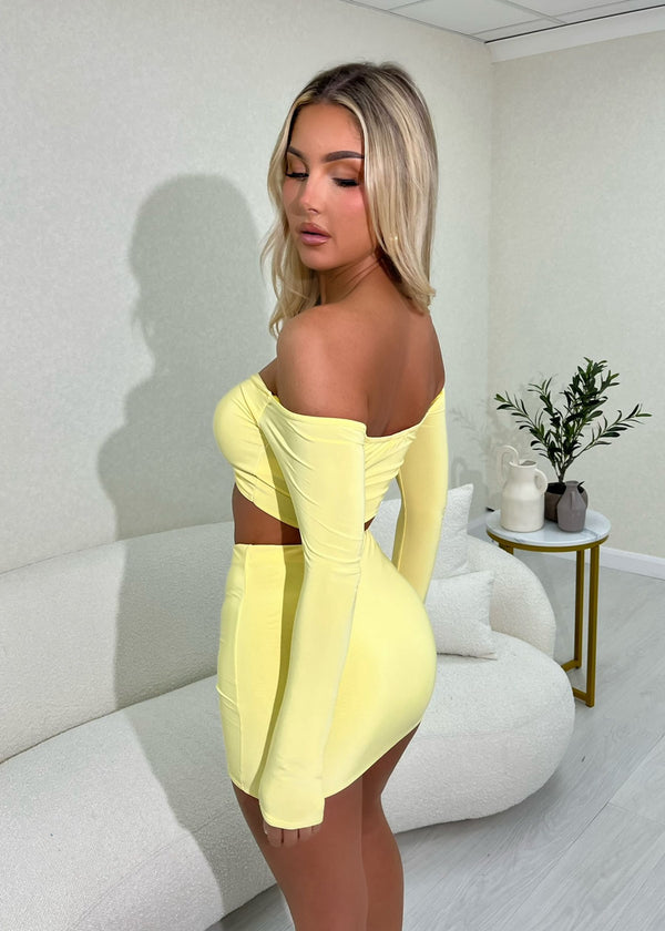 Flawless Affair Two Piece - Yellow