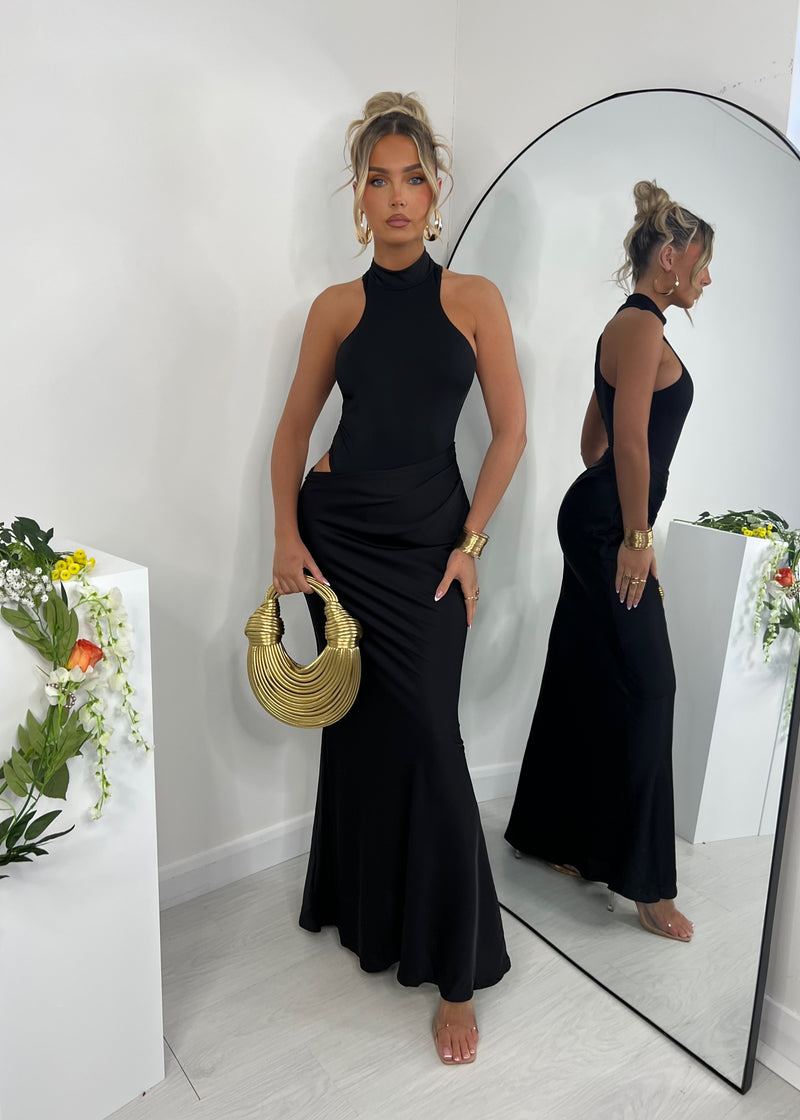 Back To You Maxi Dress - Black