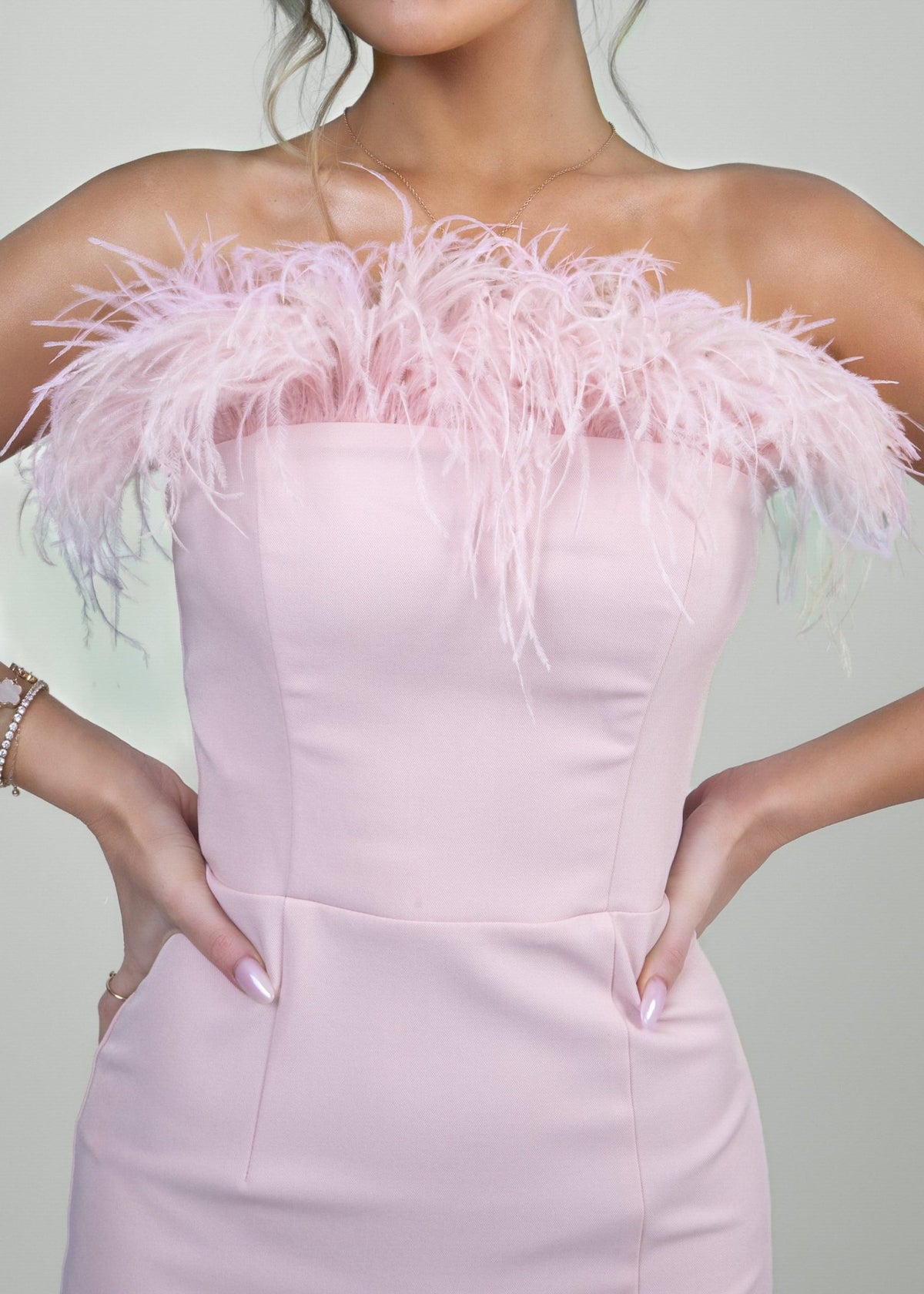 Forever Yours Feather Gown