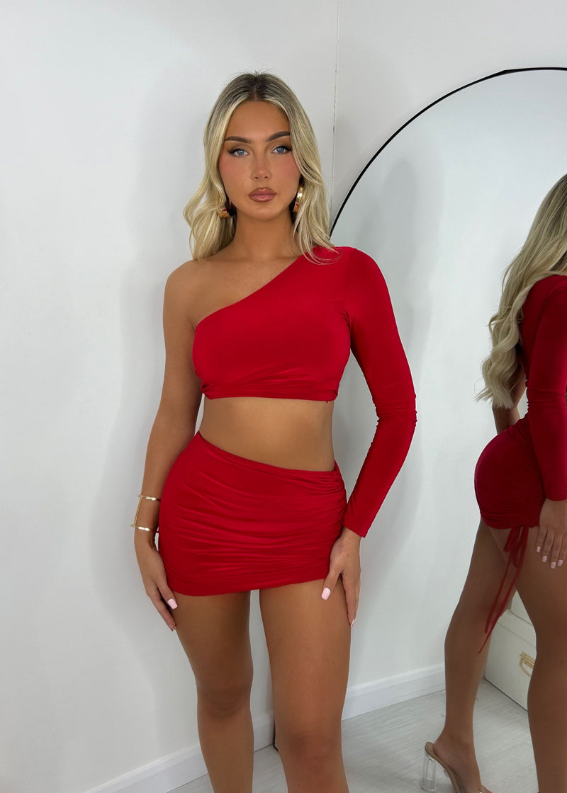 No Rules Two Piece Set - Red