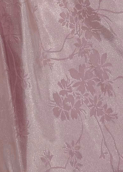 Lift You Up A-Line Mini Dress - Jacquard Pink