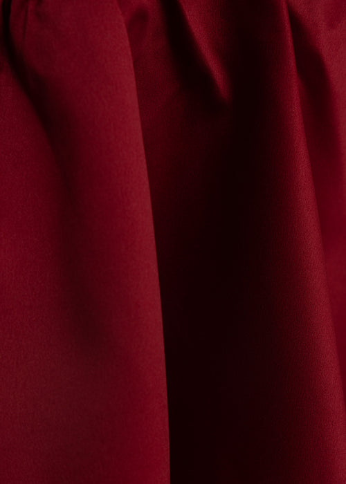 Lift You Up A-Linien-Minikleid - Weinrot