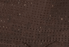 Silent Heartbeat Feather Detail Mini Dress - Brown - Dressmezee