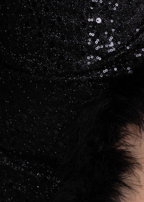 Under the Spotlight Mini Dress - Black