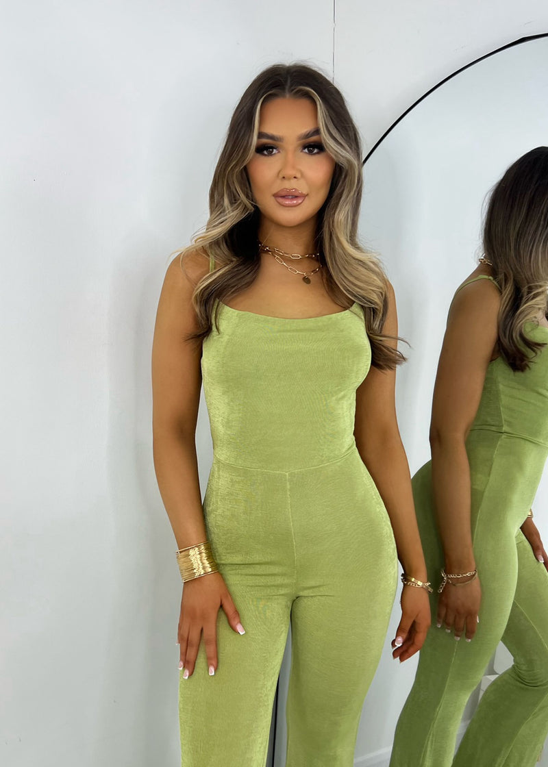 Gimme Gimme Gimme Jumpsuit - Green